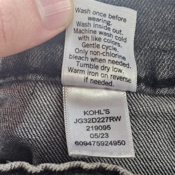 SO Jeans Womens XS Black High Rise Cargo Joggers Denim Stretch Pockets EUC - Picture 11 of 12